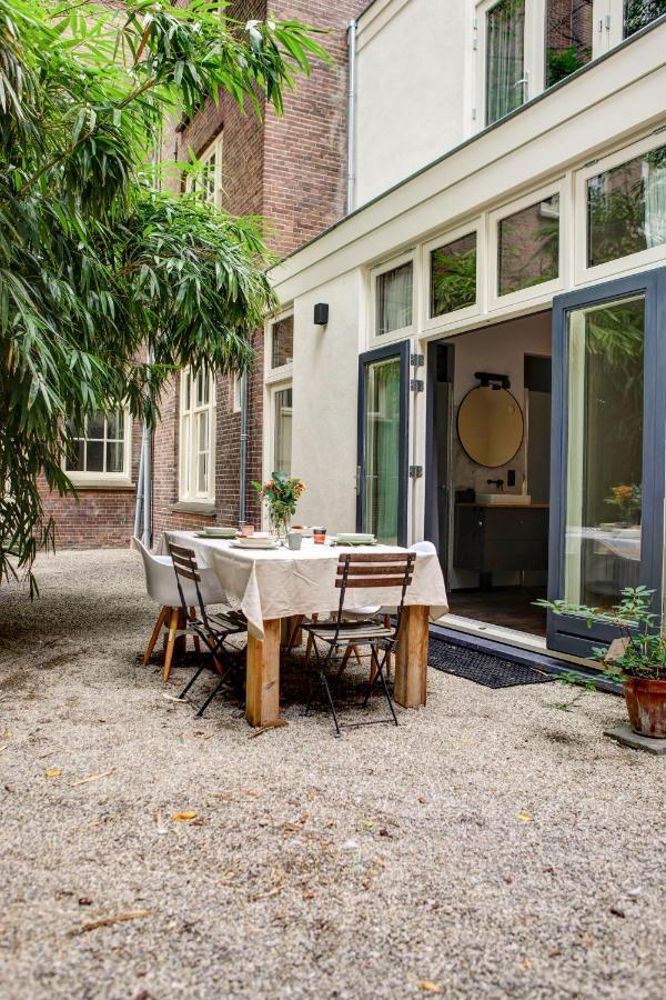 Canal House With Garden Amsterdam Exterior photo